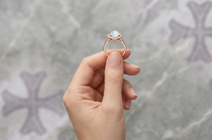Moonstone Majesty Ring