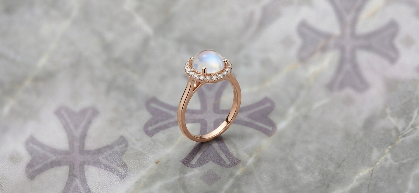 Moonstone Majesty Ring