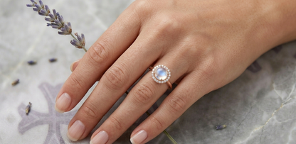Moonstone Majesty Ring