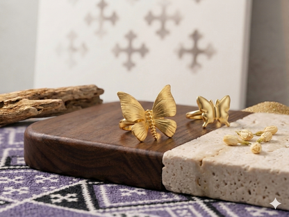 Glow & Grace Butterfly Ring