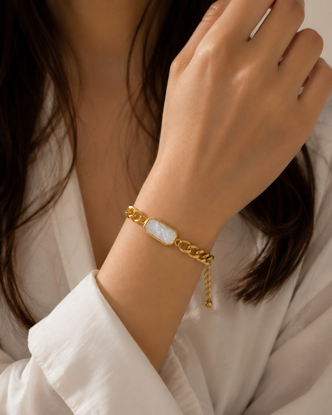 Pearl Essence Chain Bracelet