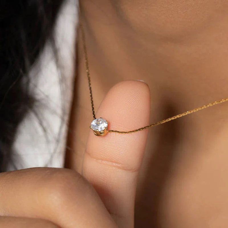 Single Stone Necklace