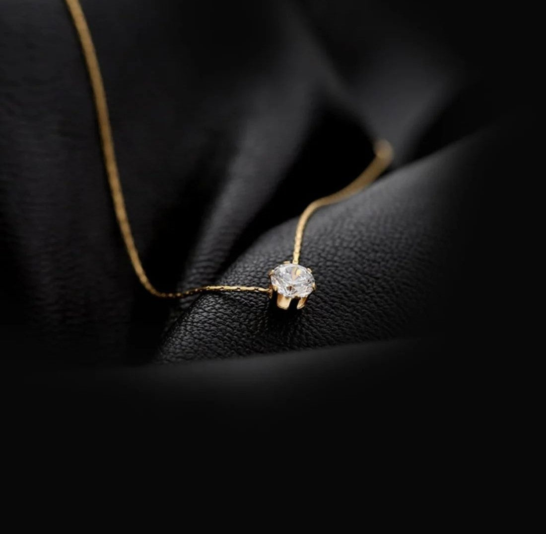 Single Stone Necklace