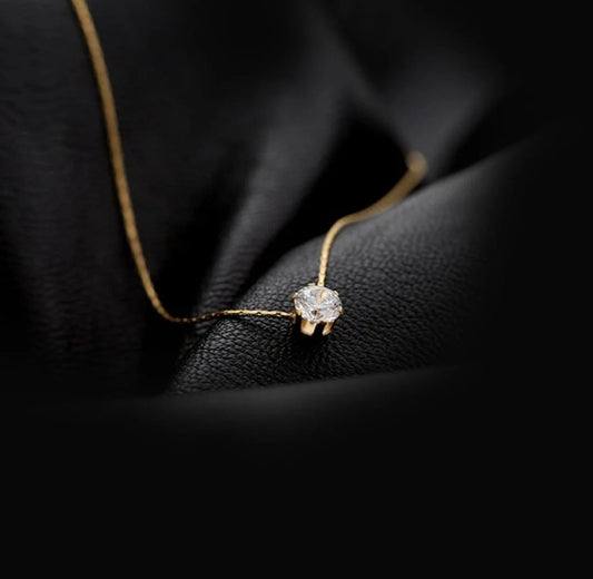 Single Stone Necklace