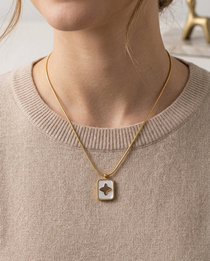 Pearl Clover Pendant