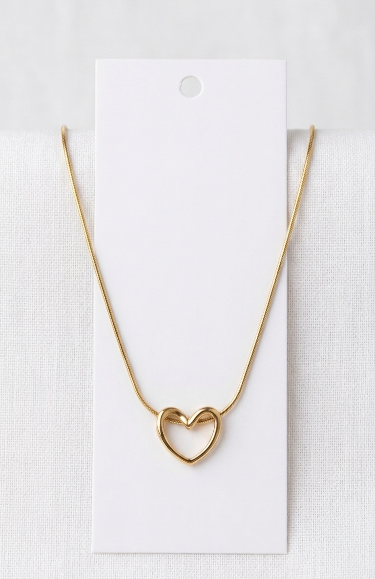 Open Heart Necklace