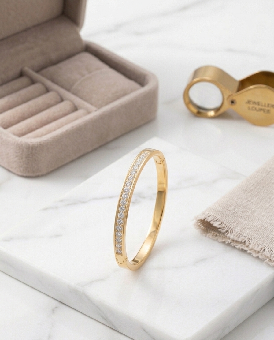 Radiance Crystal Bangle
