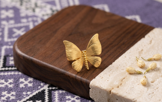Glow & Grace Butterfly Ring